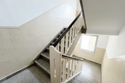 Das gepflegte Treppenhaus
