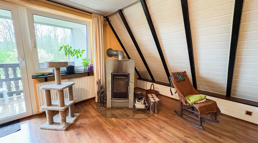 Kamin im Wohnzimmer (OG)