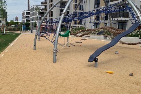Spielplatz in der Wohnanlage