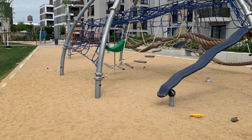 Spielplatz in der Wohnanlage