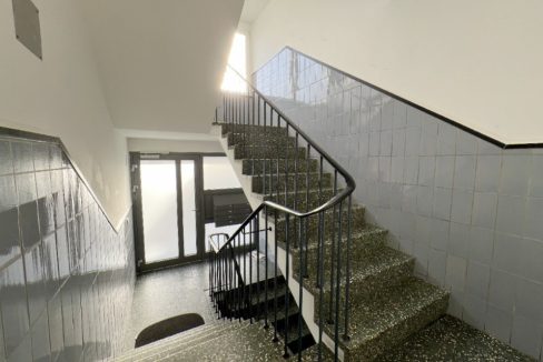 Das gepflegte Treppenhaus