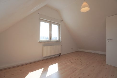 Der wohnlich ausgebaute Spitzboden