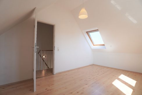 Spitzboden als weiteres Schlafzimmer nutzbar