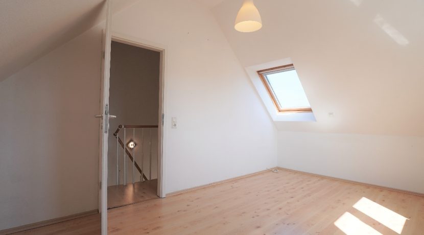 Spitzboden als weiteres Schlafzimmer nutzbar