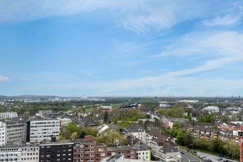 Blick vom Balkon