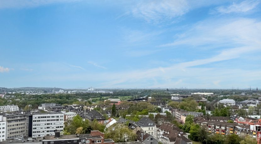 Blick vom Balkon