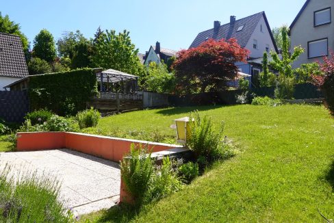 Der schöne Gartenbereich