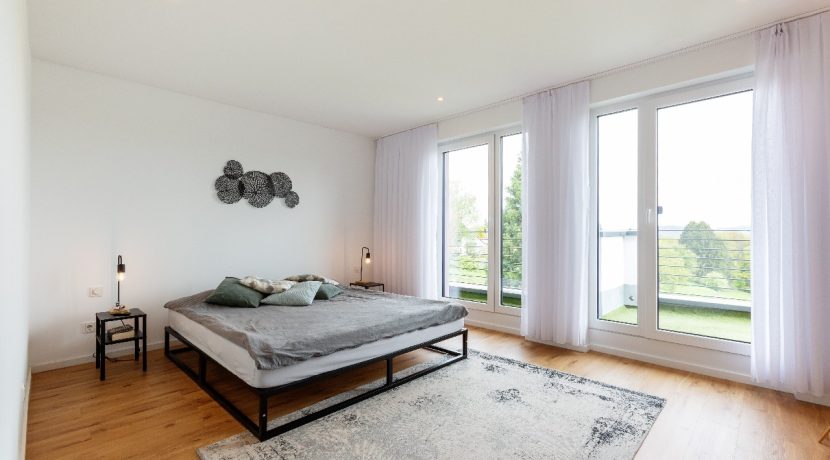 Schlafzimmer im Staffelgeschoss