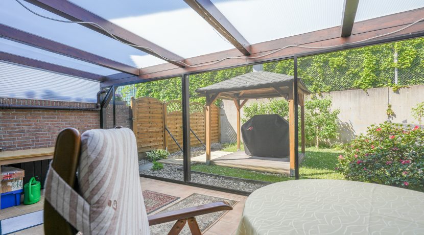 Überdachte Terrasse