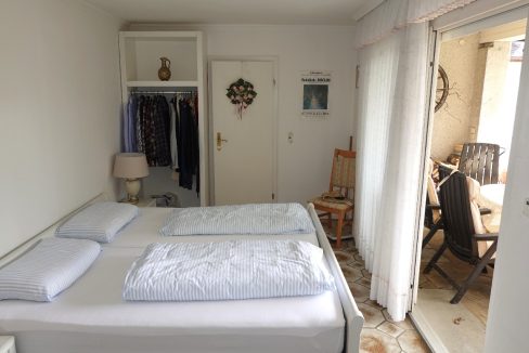 Das Schlafzimmer im EG