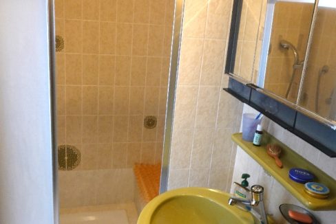 Das Duschbad neben dem Schlafzimmer