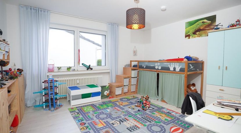 Eins der beiden Kinderzimmer