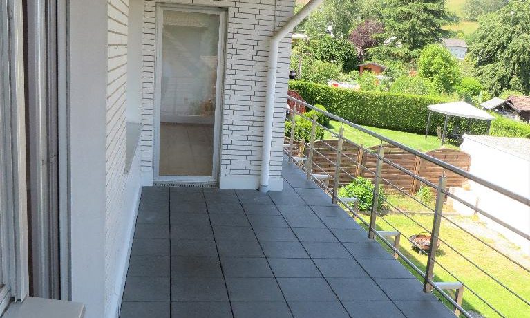 16 m² Balkon im 1. OG