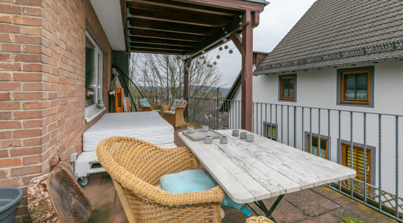 Balkon Ostseite