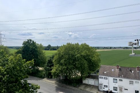 Blick vom Balkon