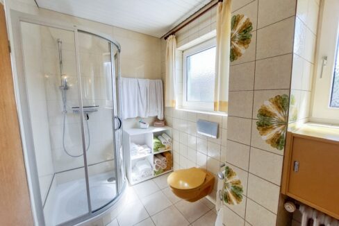 Tageslichtbad mit Dusche