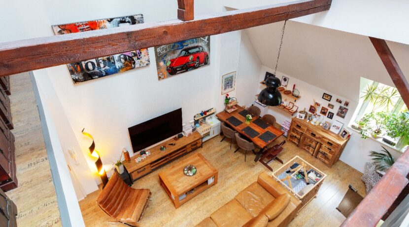 Blick aus der Galerie