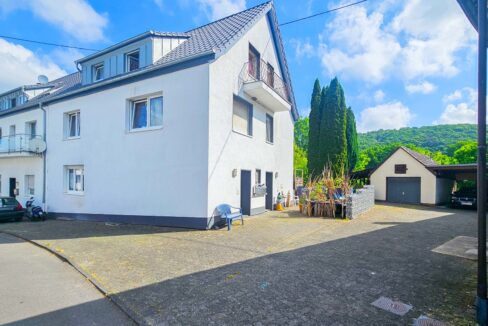 Seitenansicht Haus Nr. 5 + 5a
