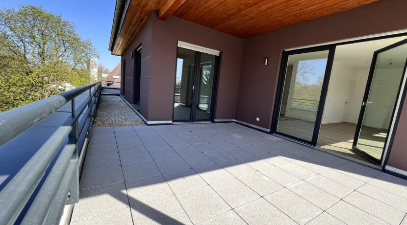großzügige Dachterrasse