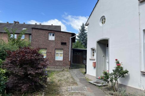 Zugang in das Wohnhaus