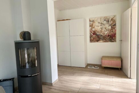 Ofen im Esszimmer
