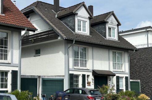 Ansicht Doppelhaushälfte links