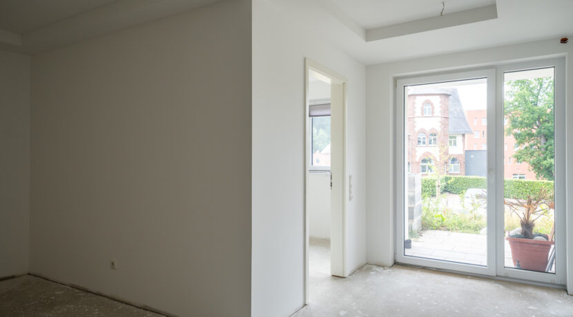 Blick auf die Terrasse