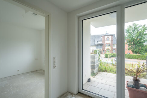 Blick ins Schlafzimmer