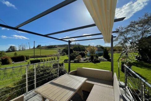 Ausblick in den Garten