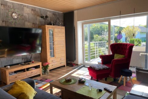 schöner Ausblick in den Garten
