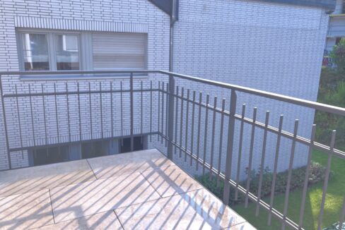 Teilansicht Balkon