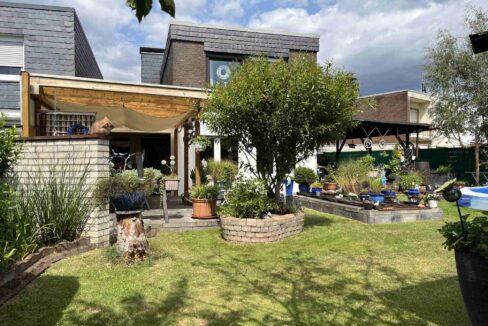 Blick vom Garten