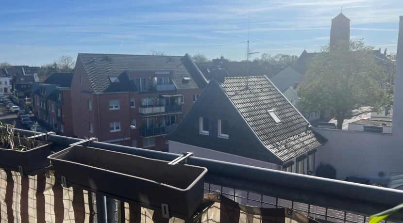 Balkon Aussicht Schnellweider Straße