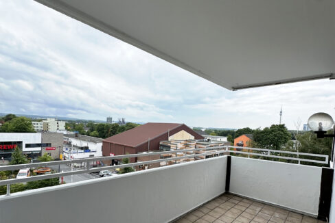 Ausblick Balkon