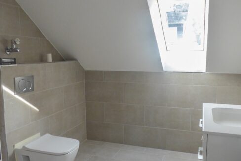 Modernes Bad mit Dusche