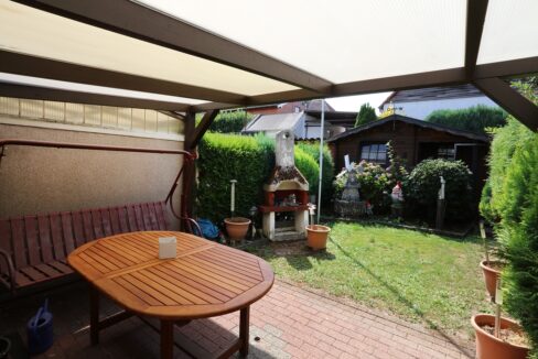 Überdachte Terrasse