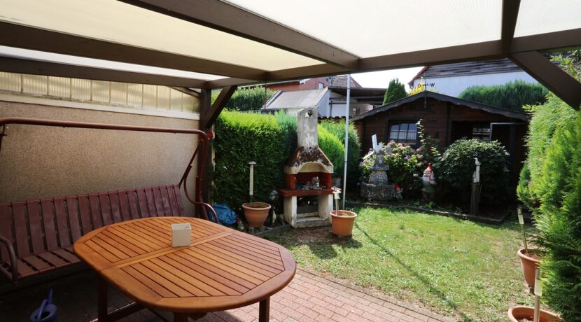 Überdachte Terrasse