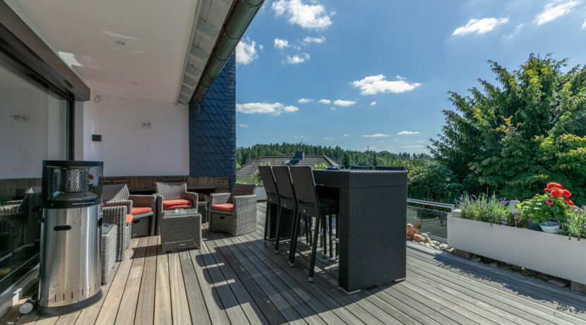 Herrliche Terrasse