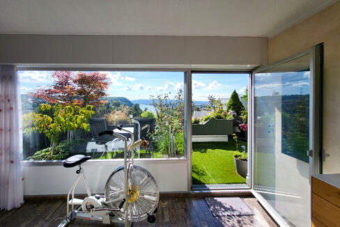 Ausblick Schlafzimmer
