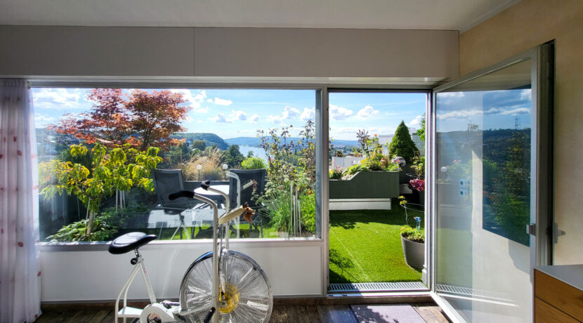 Ausblick Schlafzimmer