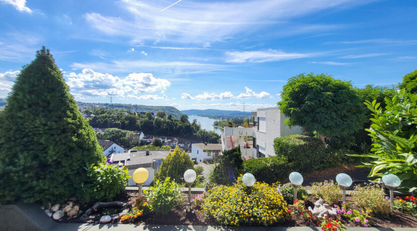 Ausblick von der Terrasse