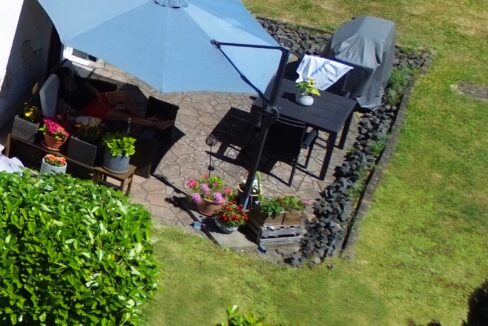schöne Terrasse