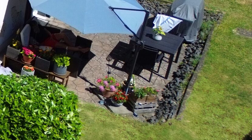 schöne Terrasse