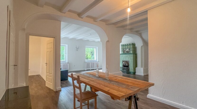 Wohn- und Esszimmer Wohnung 2