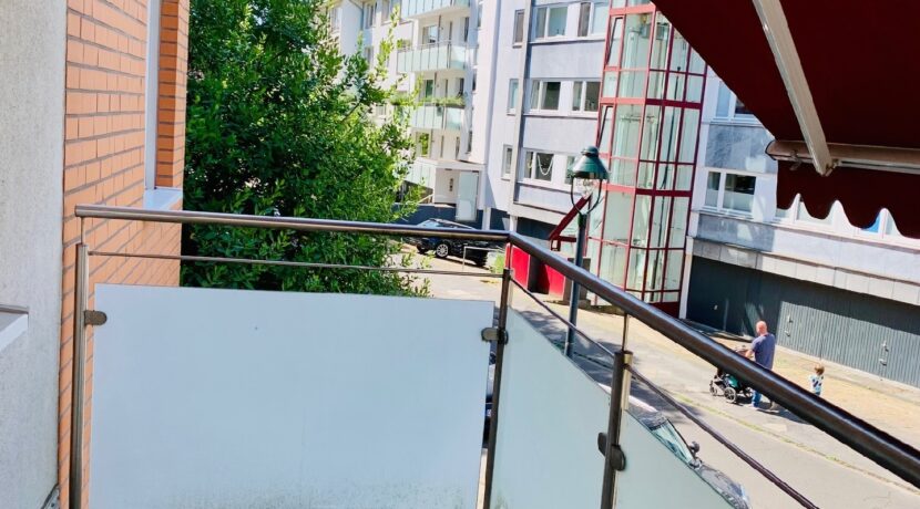 Balkon süd Seite