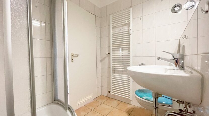 modernisiertes Duschbad