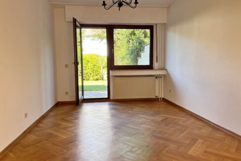 Wohnzimmer und Terrasse