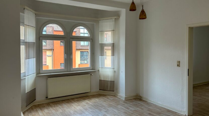 Schlafzimmer mit Erker