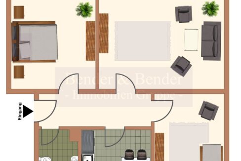 Grundriss Wohnung