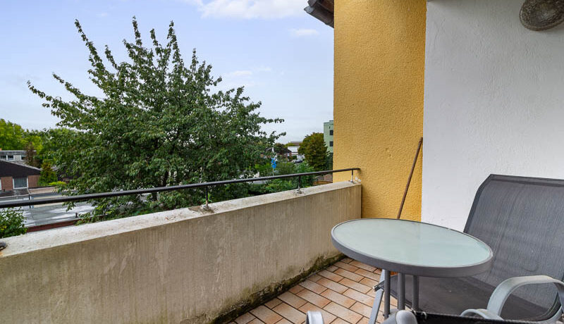Südwest-Balkon – perfekt für sonnige Auszeiten.